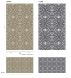 Fototapete Vlies Grafisch Holz-Optik Braun Beige 47249 -A Creation Geschaft Fototapete Vlies Grafisch Holz Optik braun beige 47249 63210700 2