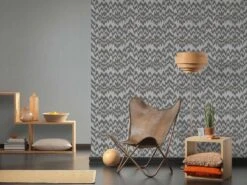 A.S. Creation Michalsky Tapete Vlies Gestreift Dunkel-grau 36499-4 -A Creation Geschaft Michalsky Tapete Vlies gestreift dunkelgrau 36499