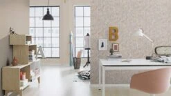 Tapete Barbara Home Collection Ranken Hellgrau-Gold -A Creation Geschaft Tapete Barbara Home Collection Ranken Hellgrau Gold 63212151 2