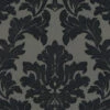 Flock Tapete Barock Floral Grau Architects Paper 33580-5 -A Creation Geschaft Tapete Flock Architects Paper Barock Floral grau 1