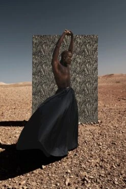 Papis Loveday Tapete 86716 Palmblätter Schwarz Gold -A Creation Geschaft Tapete Papis Loveday Schwarz Gold Blattmuster 86716 63213071 8