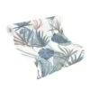 Barbara Home Vliestapete Blätter Weiß Blau Grün 536423 -A Creation Geschaft Tapete Vlies 536423 Blaetter weiss blau gruen rot 63203583 3