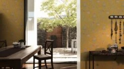 Tapete Vlies Baum Barock Gelb Grün 36719-4 -A Creation Geschaft Tapete Vlies Baum Barock gelb gruen 36719 4 190274