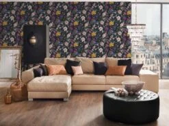 Tapete Vlies Blüten Grau-blau Grün Jette Joop 37336-4 -A Creation Geschaft Tapete Vlies Blueten grau blau gruen Jette Joop 37336 4 63202222 7