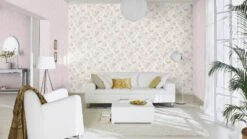 Tapete 516029 Vlies Blumen Used Cremeweiss Rosa Rasch -A Creation Geschaft Tapete Vlies Blumen Used cremeweiss rosa Rasch 5 2