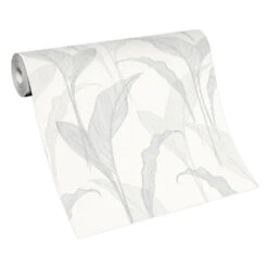 Tapete Vlies ELLE Blätter Floral Grau Glitzer 10207-31 -A Creation Geschaft Tapete Vlies ELLE Blaetter Floral grau Glitzer 10207 31 63210338 4