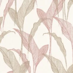 Tapete Vlies ELLE Blätter Floral Rosa Glitzer 10207-05 -A Creation Geschaft Tapete Vlies ELLE Blaetter Floral rosa Glitzer 10207 05 63210336 3