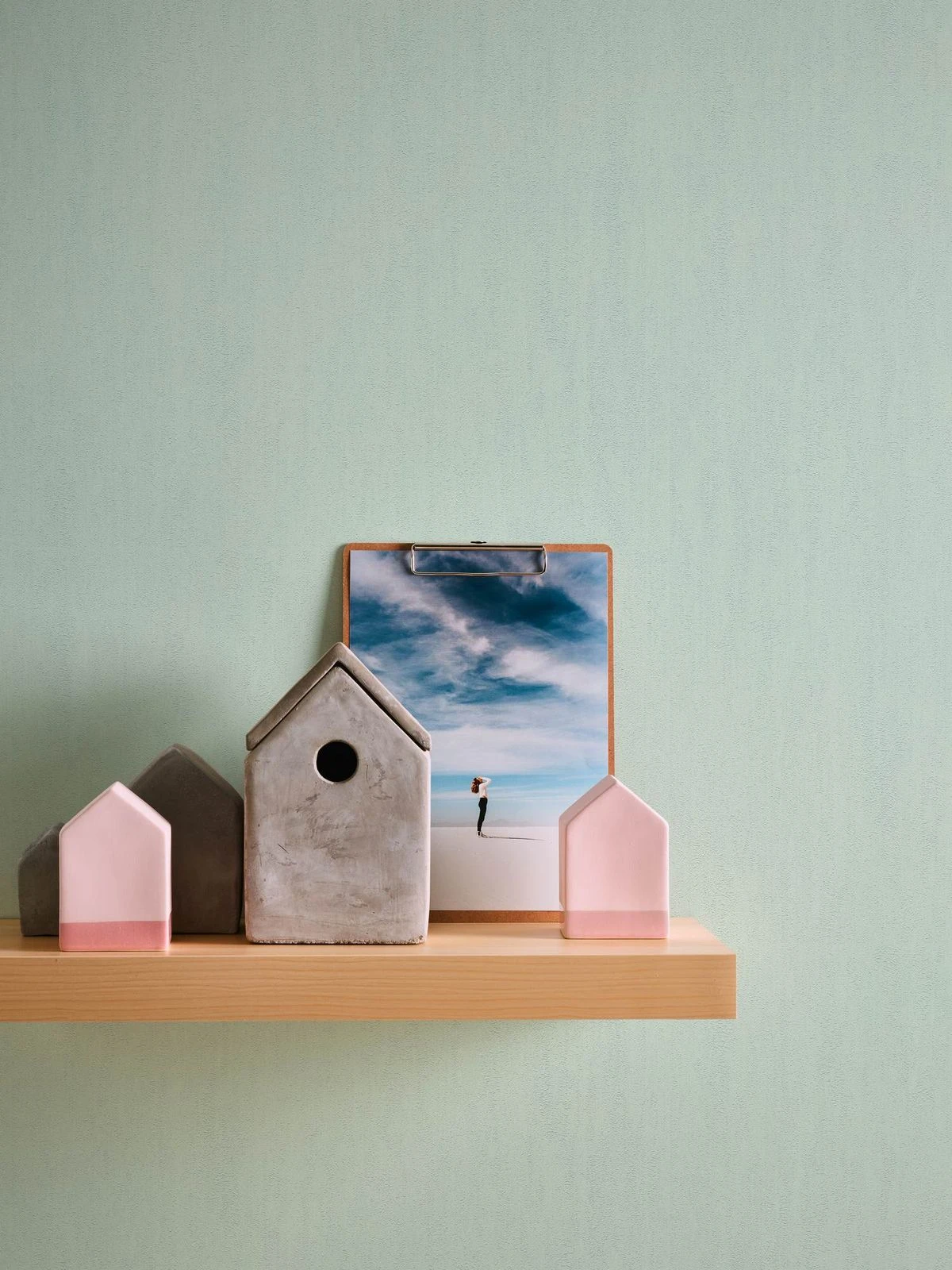 Tapete Vlies Einfarbig Meliert Hellblau Jette Joop 37337-2 7 Tapete Vlies Einfarbig Meliert Hellblau Jette Joop 37337-2 – Bild 5