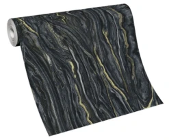 Tapete Vlies Elle Marmor-Design Schwarz Gold 10149-15 -A Creation Geschaft Tapete Vlies Elle Marmor Design schwarz gold 10149 15 63206986