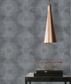 A.S. Creation Tapete Vlies Grafisch Kreise Anthrazit Glitzer 37832-6 -A Creation Geschaft Tapete Vlies Grafisch Kreise anthrazit Glitzer 37832 6 63207814 1