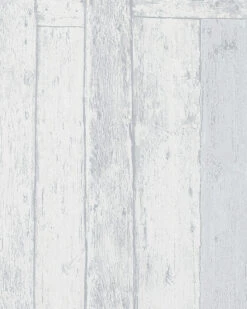 Tapete Vlies Holzpaneele Weiß Grau Marburg 31770