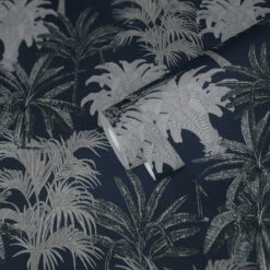 A Creation Geschaft 38 A Creation Geschaft -A Creation Geschaft Tapete Vlies Michalsky Floral Palmen dunkelblau 37983 5 63208871 1