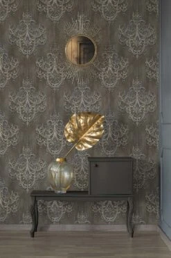 Tapete Vlies Ornamente Barock Braun Blau Weiss 38096-1 -A Creation Geschaft Tapete Vlies Ornamente Barock braun blau weiss 38096 1 63209837