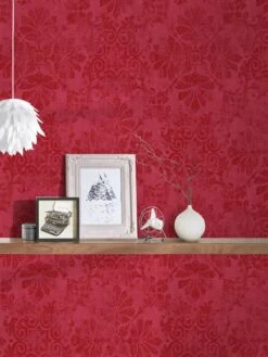 A.S. Creation Tapete Vlies Ornamente Glitzer Rot AS Creation 32987-3 -A Creation Geschaft Tapete Vlies Ornamente Glitzer rot AS Creation 32987 3 173189 7