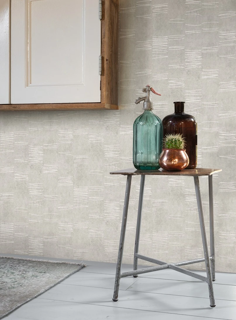 Tapete Vlies Rasch Putz Flitter Grau Silber 649932 6 Tapete Vlies Rasch Putz Flitter Grau Silber 649932 – Bild 4