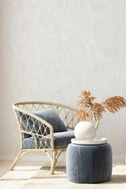 Tapete Vlies Struktur Einfarbig Grau Weiß 37423-1 -A Creation Geschaft Tapete Vlies Struktur Einfarbig grau weiss 37423 1 63202525 2