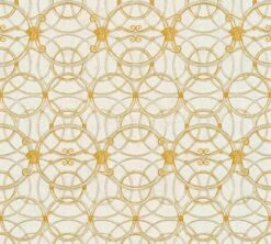 Versace Home Tapete Medusa Creme Gold Metallic 370491