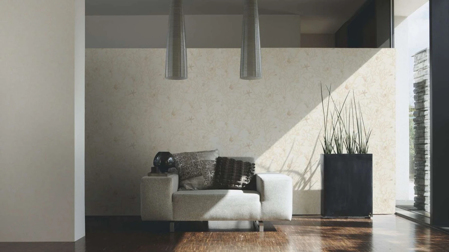 Versace Home Tapete Korallen Muscheln Beige Creme 34496-1 5 Versace Home Tapete Korallen Muscheln Beige Creme 34496-1 – Bild 3