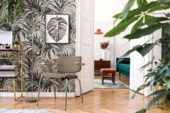 Vliestapete Ivy Farne Weiß Grau 82272 Novamur -A Creation Geschaft Vliestapete Ivy Blaetter Weiss Grau 82272 Novamur 63213313 2