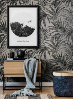 Vliestapete Ivy Farne Weiß Grau 82272 Novamur -A Creation Geschaft Vliestapete Ivy Blaetter Weiss Grau 82272 Novamur 63213313 3