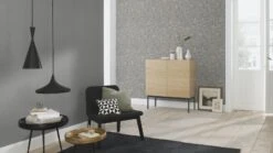 Vliestapete Rasch Grau Anthrazit Textil Optik 804553 -A Creation Geschaft Vliestapete Rasch Grau Anthrazit Textil Optik 804553 63212262 3