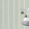 Vliestapete Rasch Weiß Grün Streifen 652123 -A Creation Geschaft Vliestapete Rasch Weiss Gruen Streifen 652123 63212263 2