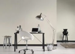 Vliestapete Uni Textil-Optik Cremeweiß 36925-4 -A Creation Geschaft Vliestapete Textil Optik creme 36925 4 191350 2