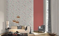 Vliestapete Rot Home Vision 4 Eastcoast Tapete 426441 -A Creation Geschaft Vliestapete rot Uni Rasch Home Vision 4 Eastcoas 1